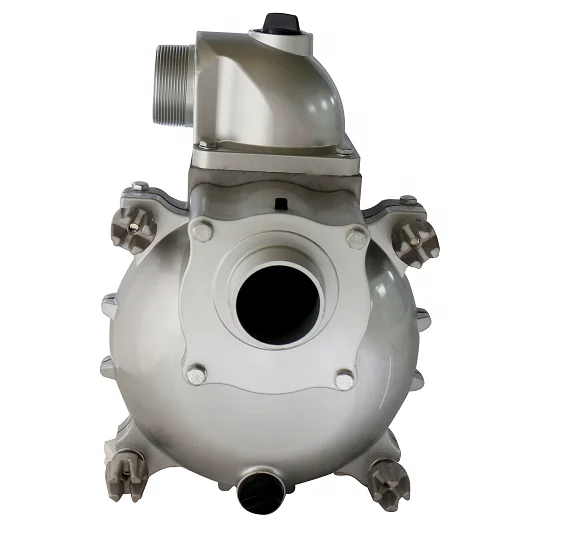 3 inch 4 inch self suction centrifugal dual impeller mud water pump high quality from Chongqing