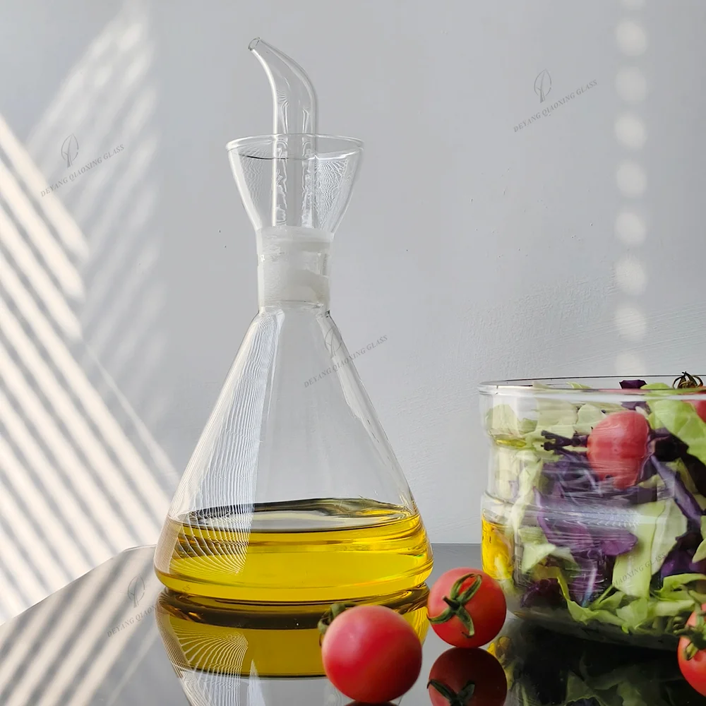Oil dispenser accessories Liquid Condiment Container borosilicate glass bottle oil and vinegar soy sauce food cooking