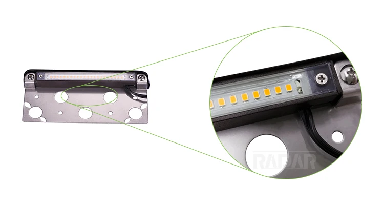 IP65 waterproof low voltage landscape step light for outdoor stone building paving illumination 12V AC DC 4.3W