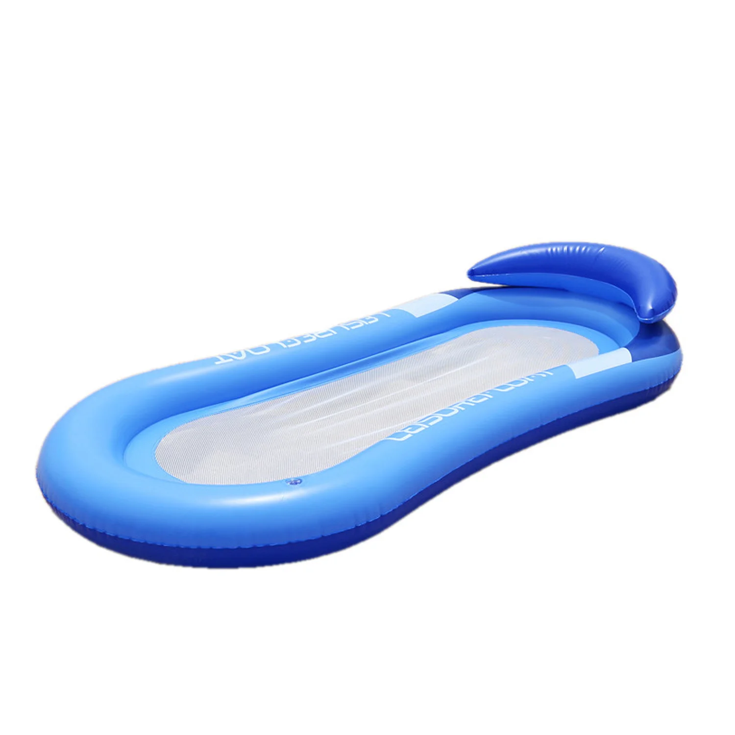  Inflatable Hammock Floatings Row Lounges Folding Swimming Bed Portable Beach Summer Pool Water Float