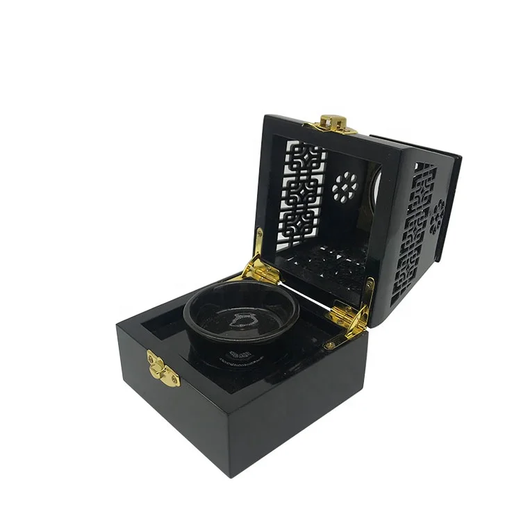 Portable Arabic Wooden Incense Burner For Home Decoration