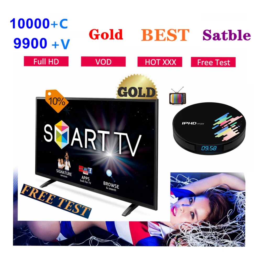 BEST UHD 4K HD IP-TV TEST SMART TV Box Reseller Panel Smart TV HD  Reseller Panel M3U