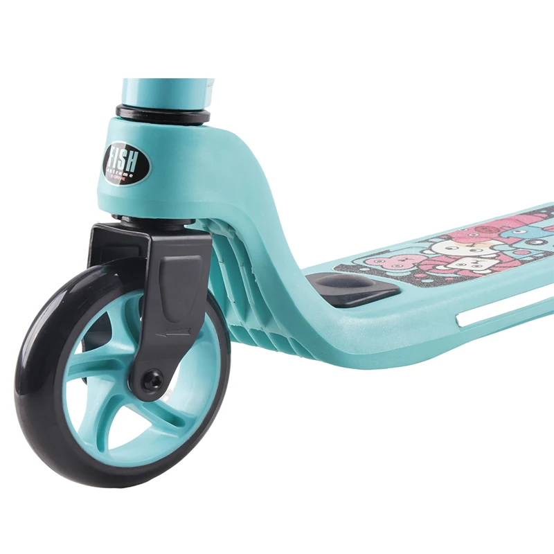 cheap mobility motor 120w electric kids scooter 2 wheels electric kick scooters with led light