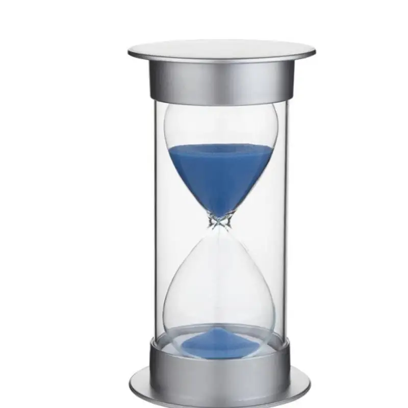 5/10/15/20/30/45/60 minutes home decoration birthday gift plastic Transparent Kitchen Timer hourglass timer