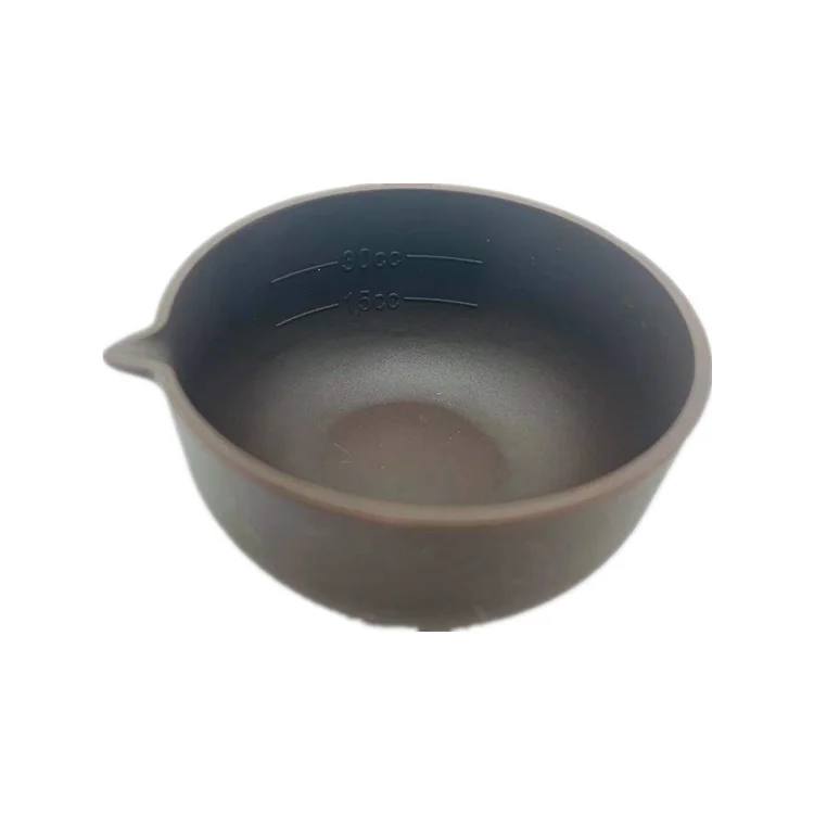 Fashionable Small Microwave Safe Food Grade Folding Graduated  Customized Logo Silicone Sauce Cup