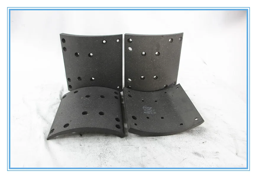 Daf Mercedes Heavy Duty Parts Air Truck 19581 Break Pads Actros Breakpad Making Machine for Man BAIYUN Brake Pads Manufacturer