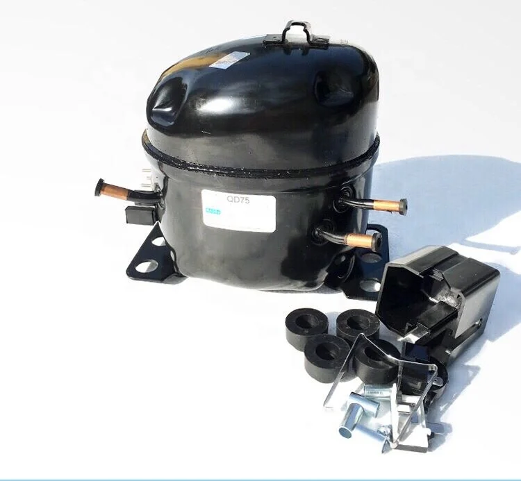 Factory Direct Sale High pressure silent 12V DC R134a refrigerator/ fridge / freezer compressor