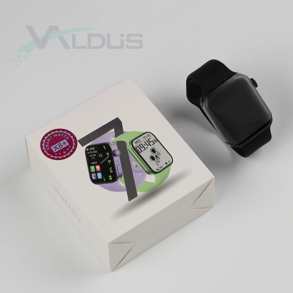 Valdus New Cheap X8 + Smart Watch Fitness Tracker Strap Reloj Inteligente Wearable Device Series 6 Fashion Smart Watch