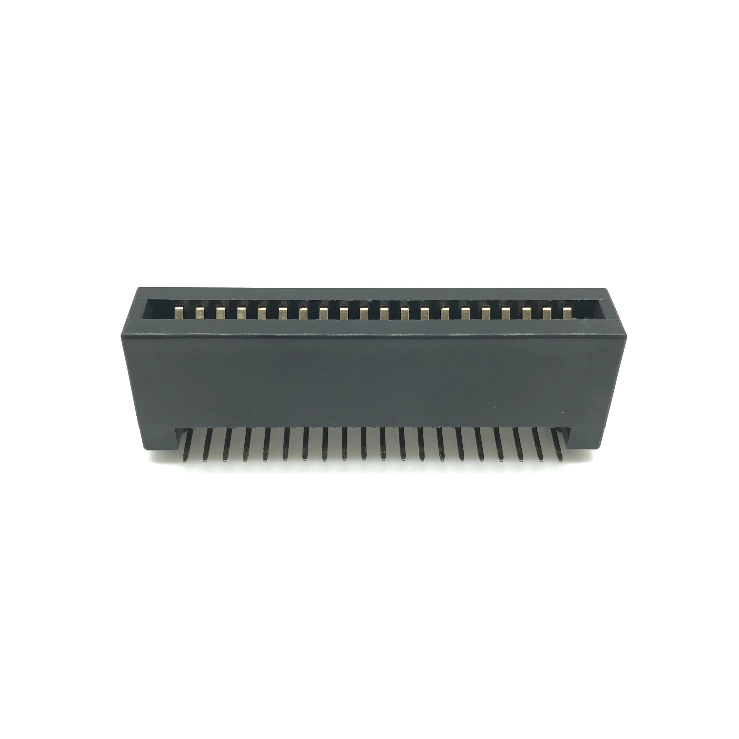 2.0mm spacing card edge connector female 14.5mm high  type with position 20P SMT electronic gold finger connector