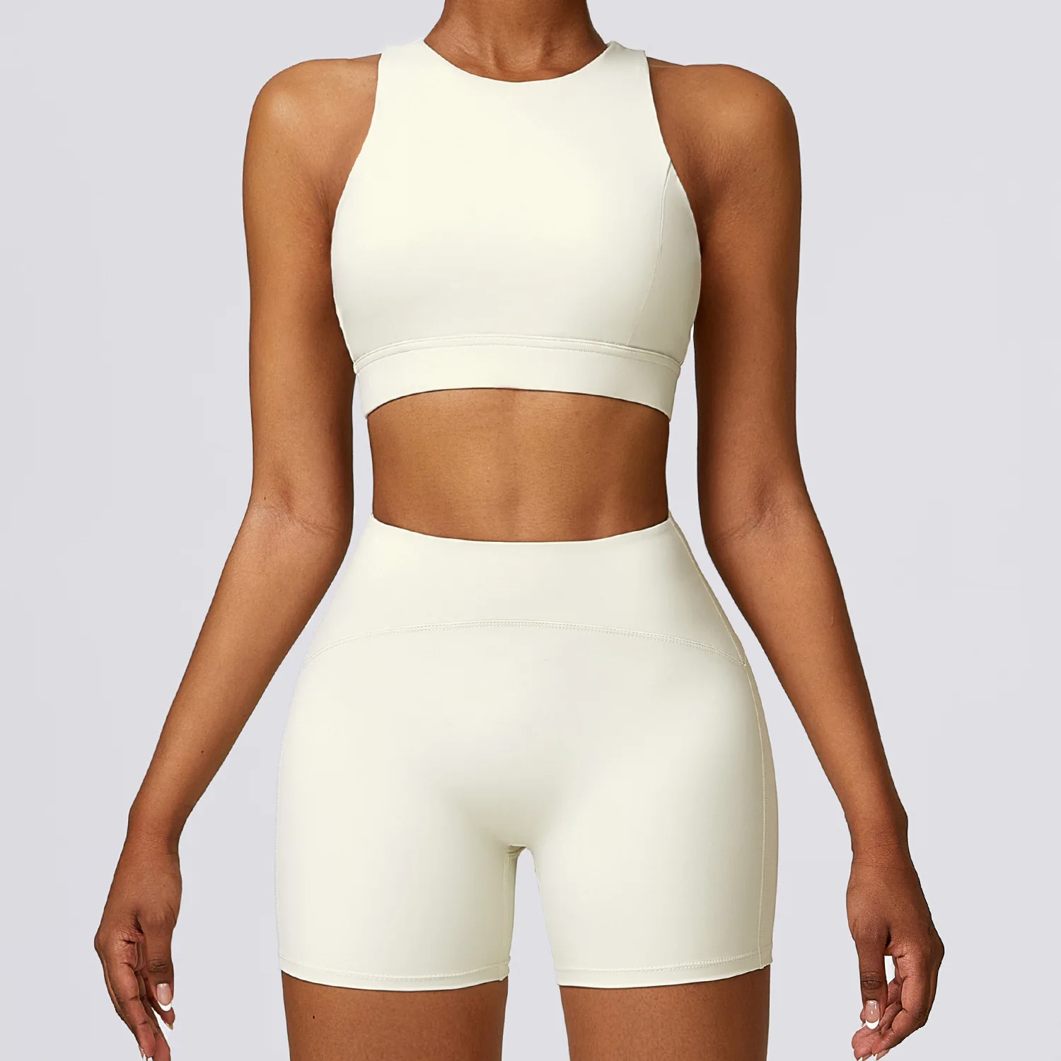 High Waist Women Fitness Running Exercise Tight Yoga Set Gym Workout Bra and Legging Set Softness Stretchy Yoga Suits