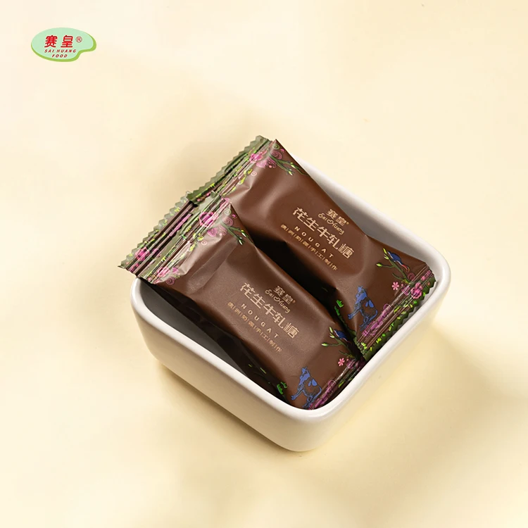 Good taste peanut nougat candy  casual snacks