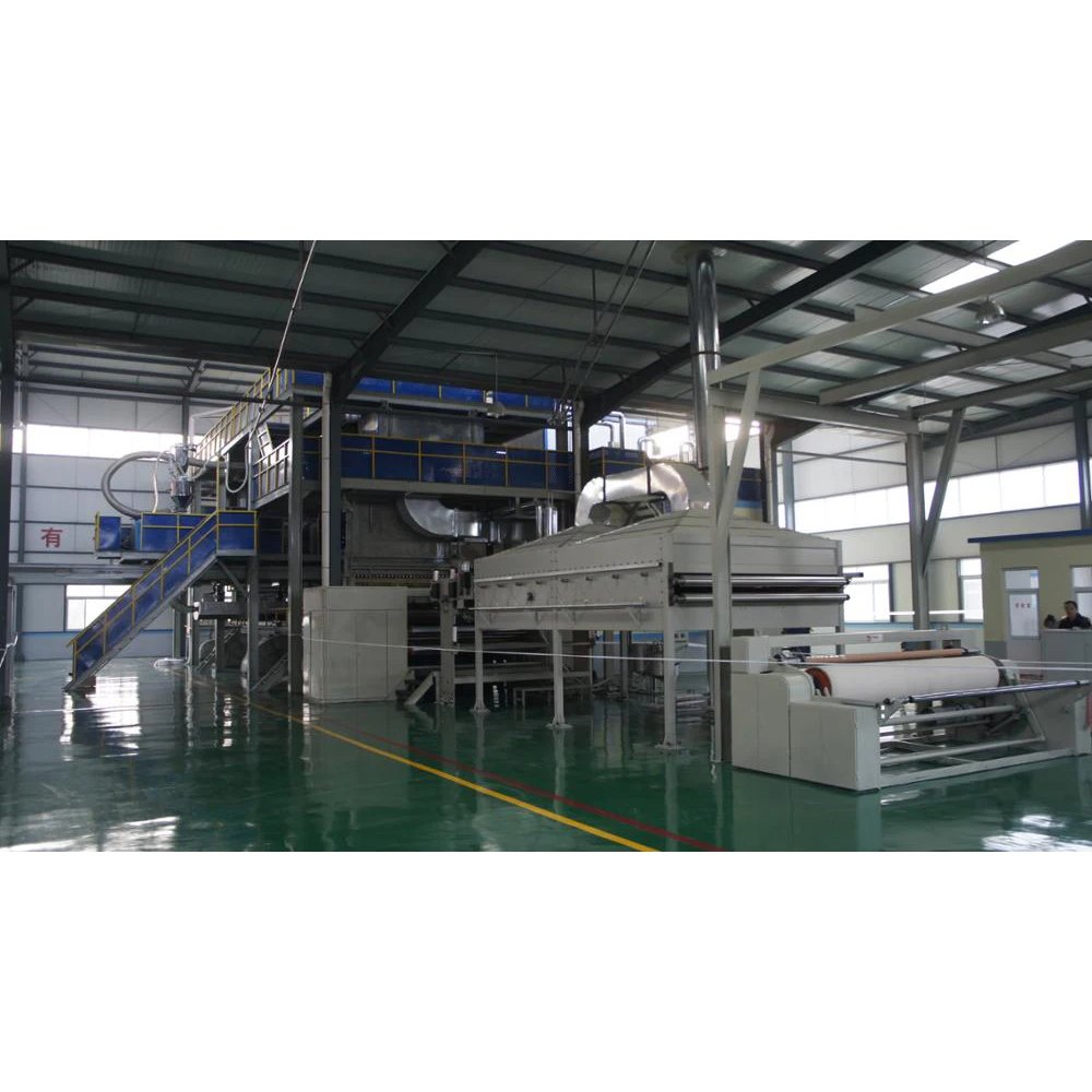 HY Factory Price Nonwoven Fabric Making Machine With Certificate Easy Opearte Spunbond Nonwoven Production Machine Line