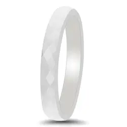 Wholesale New Design Couple Band Jewelry Simple 3mm Ceramics Ring Jewelry for Women Girls Gifts