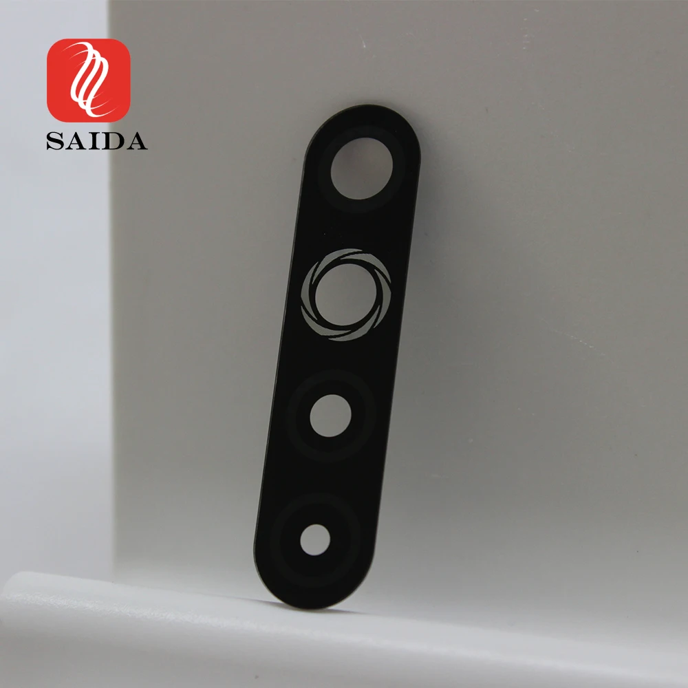 0.4mm-4.0mm Corning gorilla  tempered glass for camer lens cover glass with  AR/ AG/AF Coating and silk screen printing