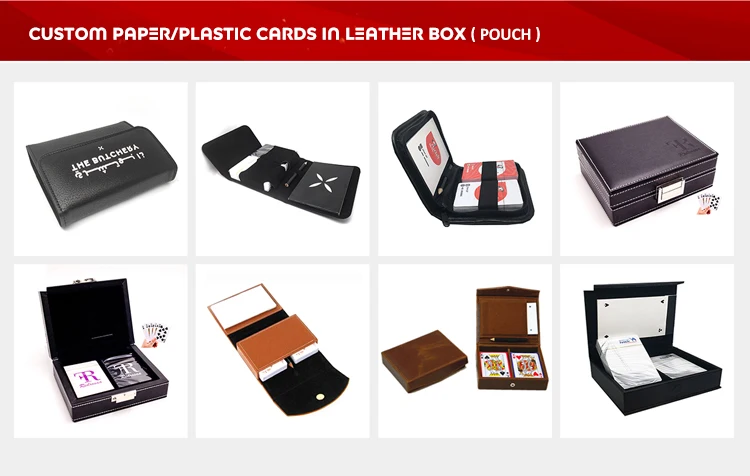 promotional 4 color playing cards