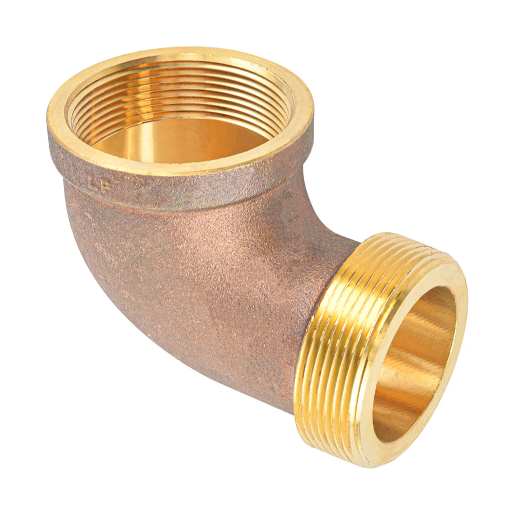 Lead Free Brass Fittings Elbow 90 Degree Pipe Fitting