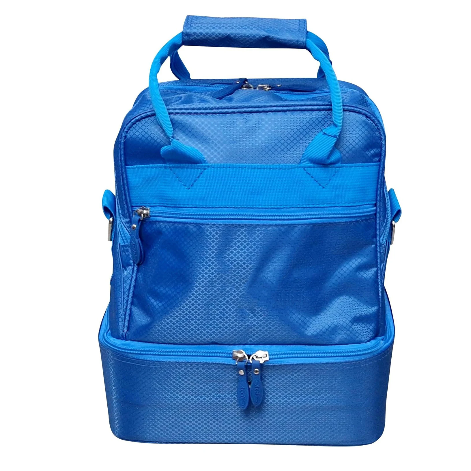 Casual Sport  Bag Gym Pack Indoor Lawn Ball Carry Bag Waterproof Ripstop Nylon Hard Bottom Bowling Ball Bag for Size 2 Bowls