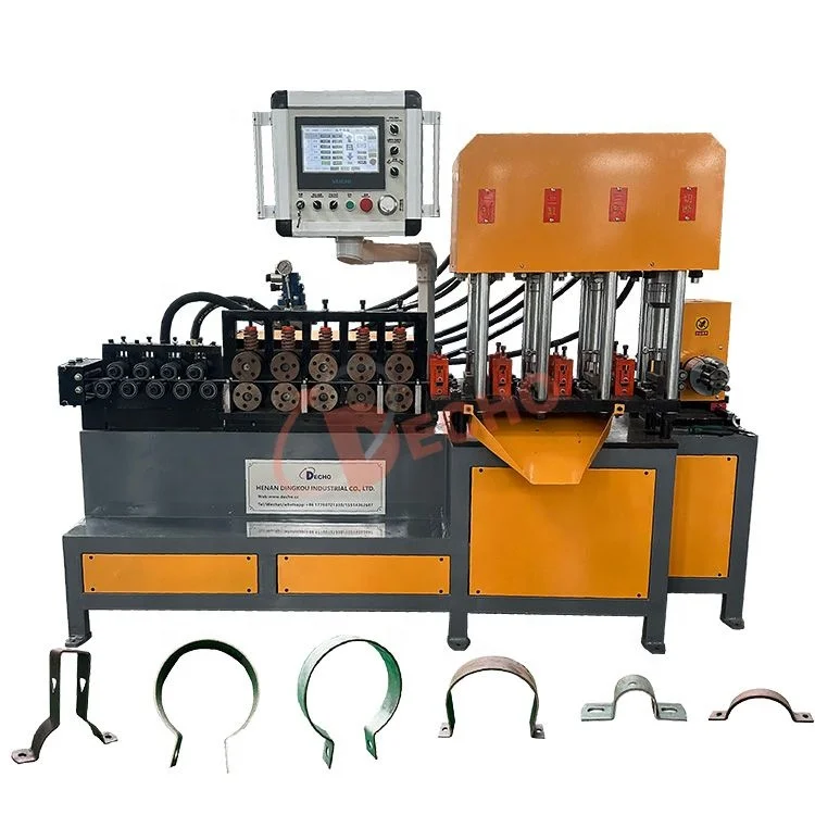 Cheaper Price Pipe Clip Hose Hydraulic Metal Clamp making machines with