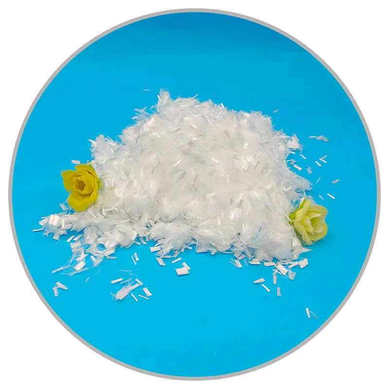 6D 12 mm PP fiber Polypropylene micro fiber for concrete reinforcement