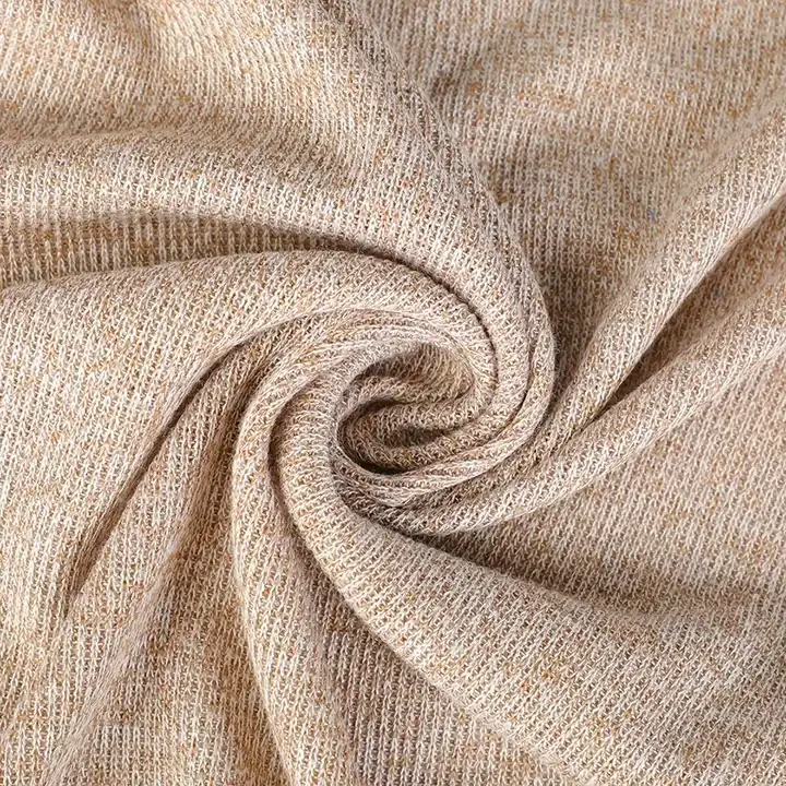 Wholesale 75% Rayon 23% Polyester 2% Stretch Hacci Single Jersey Sweater Knit Fabric