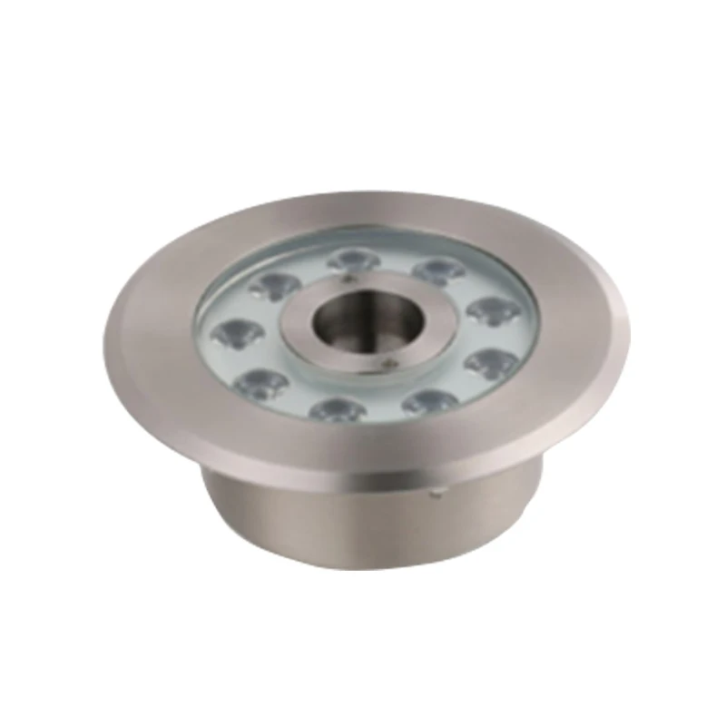 IP68 swimming pool fountain light LED RGB 316 stainless steel underwater light suitable for underwater and landscape use