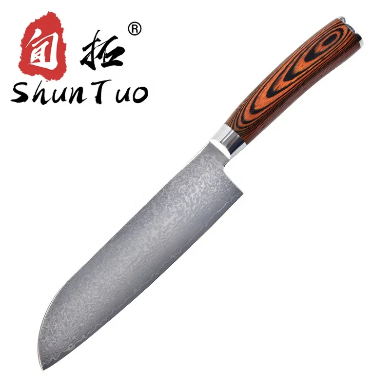 Кухонный набор с японским Дамасским ножом 8 дюймов и лезвием из дамасской стали