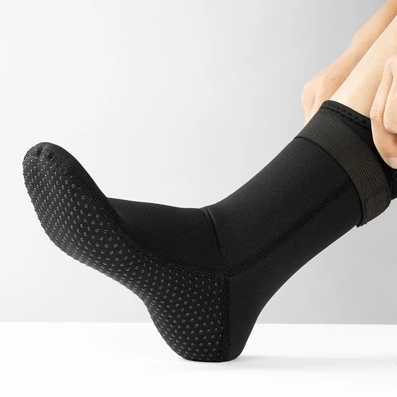 Neoprene Diving Socks 3MM for Women Men,Thermal Beach Sock Anti Slip Flexible for Snorkeling Surfing Kayaking Diving Water Sport