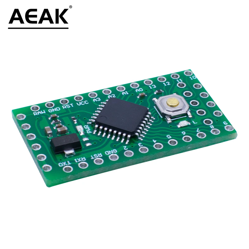 AEAK LGT8F328P LQFP32 MiniEVB 3.3V / 5V Replaces Pro Mini ATMEGA328P Fully Compatible For  USE HT42B534-1 Driver