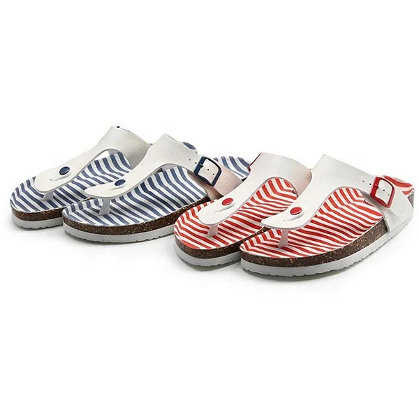 Latest Design Girls Cork Style Summer Fancy Sandals