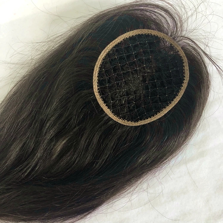 Hot Sale Brazilian Virgin Hair Topper Human Hair Topper For Women Fish Net Women Topper Human Hair Toupee
