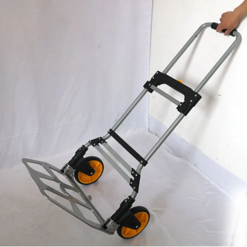 Trolley with qualified quality and loaded with heavy goods heavy duty cargo trolley