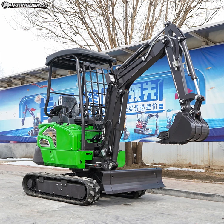 Crawler new 2 ton Electrical Excavator Mini earth moving machinery small digger Rhinoceros with CE EPA XN20EV used