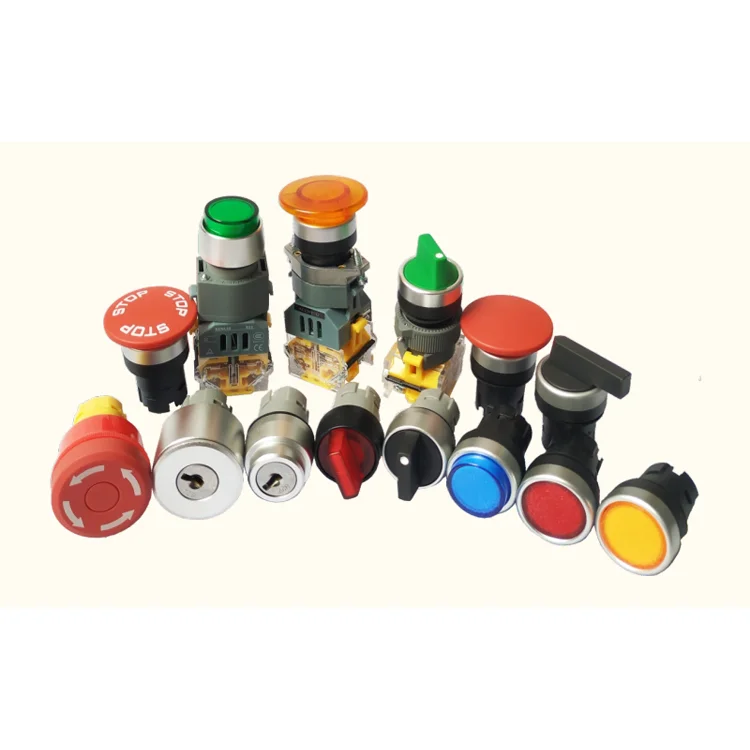 BENLEE rotary switch 22mm 2 position 1NO1NC led light rotary switch latching selector rotary switch