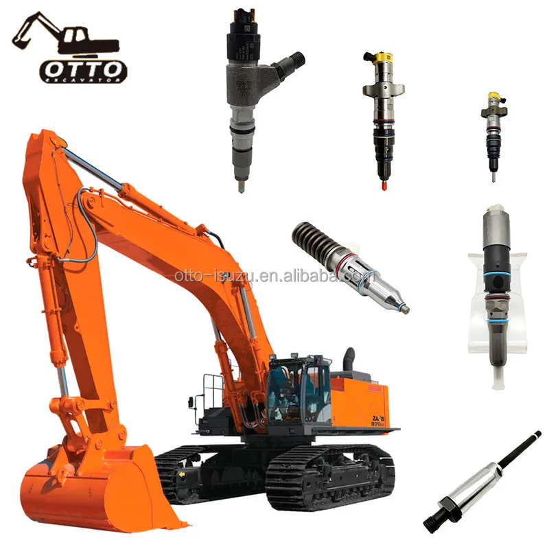 OTTO E320E E323E E324E C7.1 Engine Fuel Injector 3707280 370-7280 370-7281 370-7282 Unit Injector Nozzles