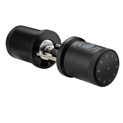 korea ttlock digital lock bathroom swing interior french latch digital home anti theft password code smart door rim lock