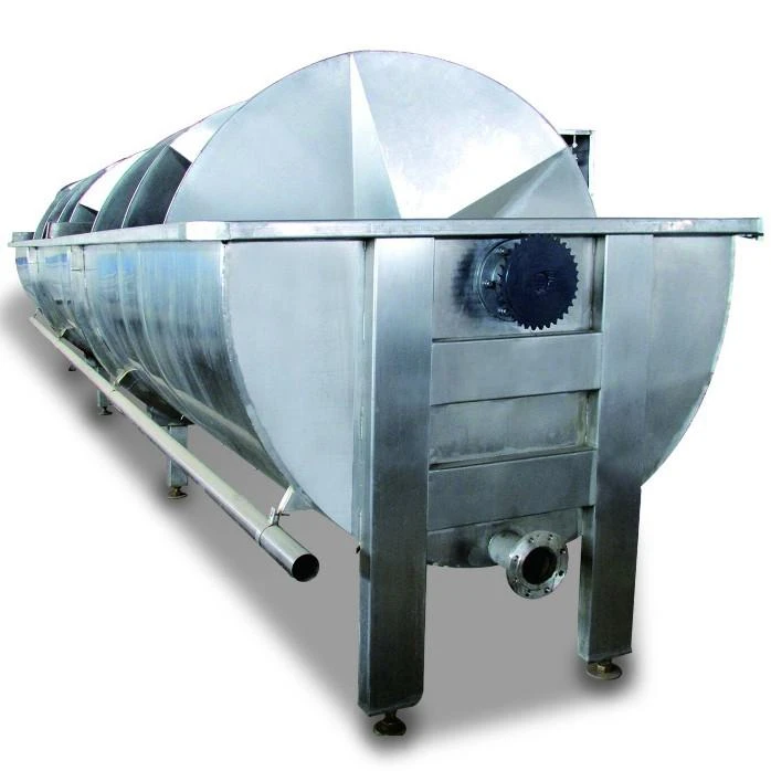 OSSC-2000 автоматизированный скотобойни винтовой охладитель для домашней птицы Халяль Куриный мясника оборудование