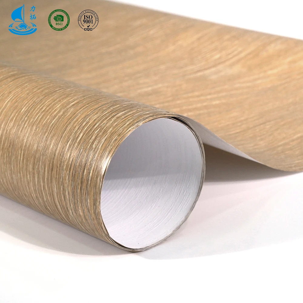 Factory Wholesale super Matte vacuum press walnut pvc film for curtain door