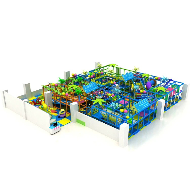 Commercial OEM center (contract manufacturing, indoor playground with trampoline
