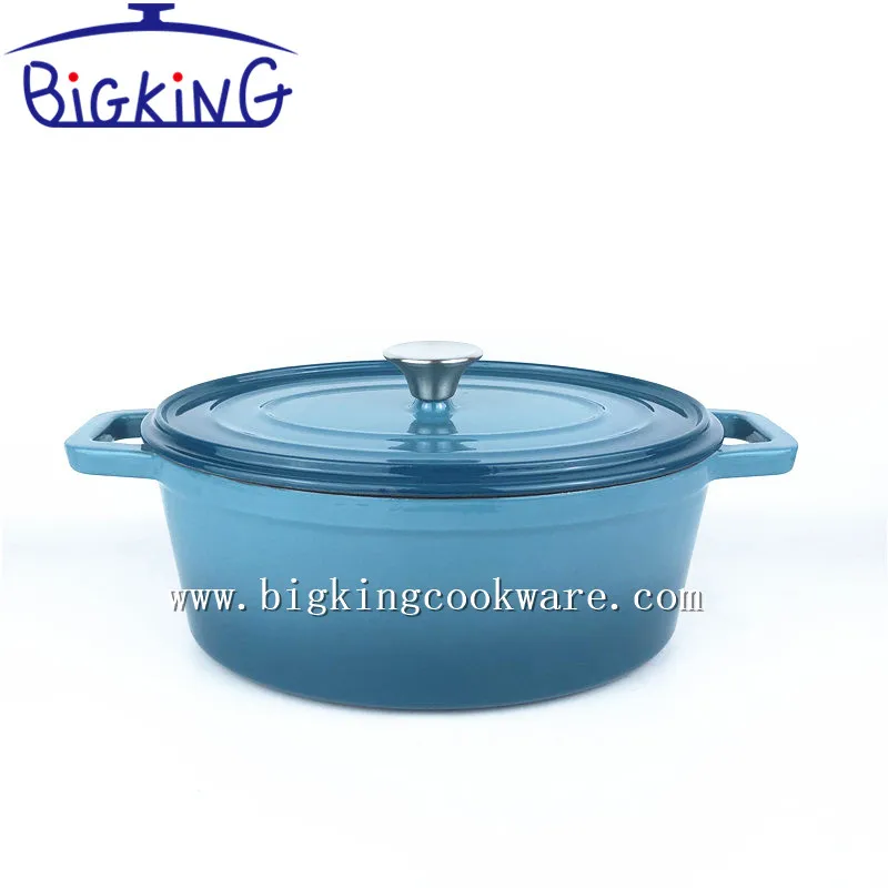 Кастрюля из эмалированного чугуна для духовки, 29 см, новый дизайн 2021