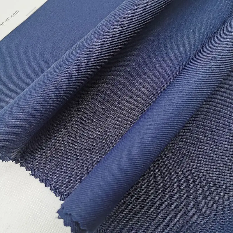 
high quality In stock quick shipment 100%polyester twill Fabric for costume skirt dress trousers coat suit haute couture garment 