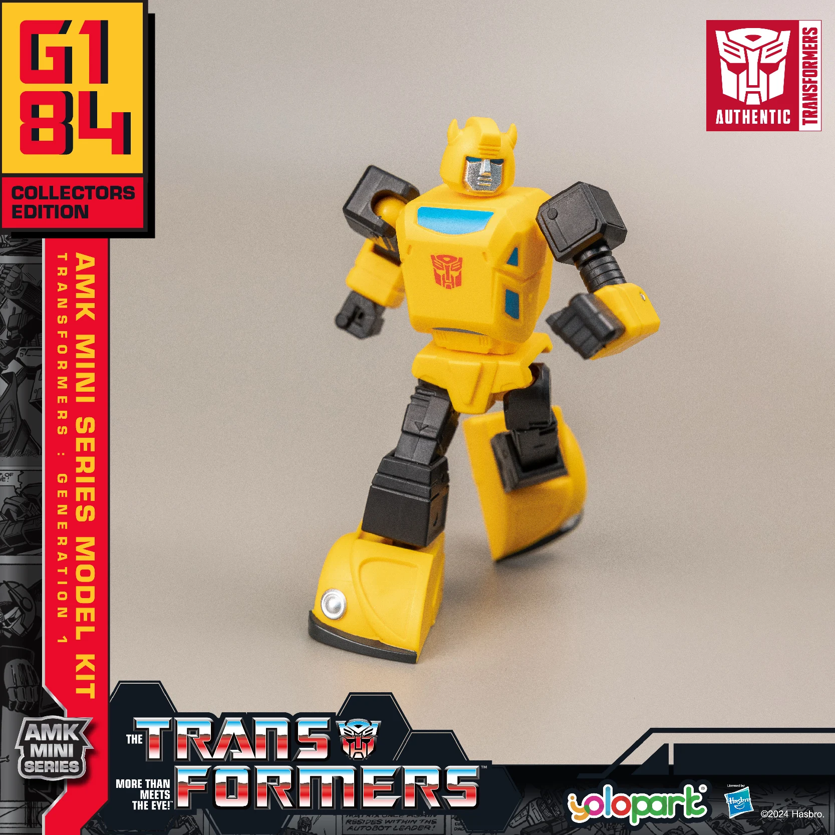 AMK Mini Series- Bumblebee Model Kits Transformers Toy