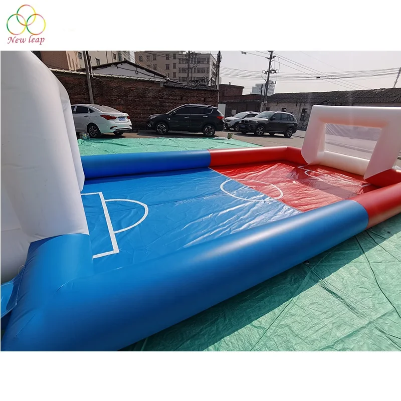 High Quality Cheap Inflatable Water Soccer Field,Soap Football Court/Pitch Sports Game