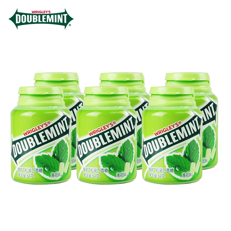 Конфеты оптовая продажа жевательная резинка DOUBLEMINT mints 64 г конфеты