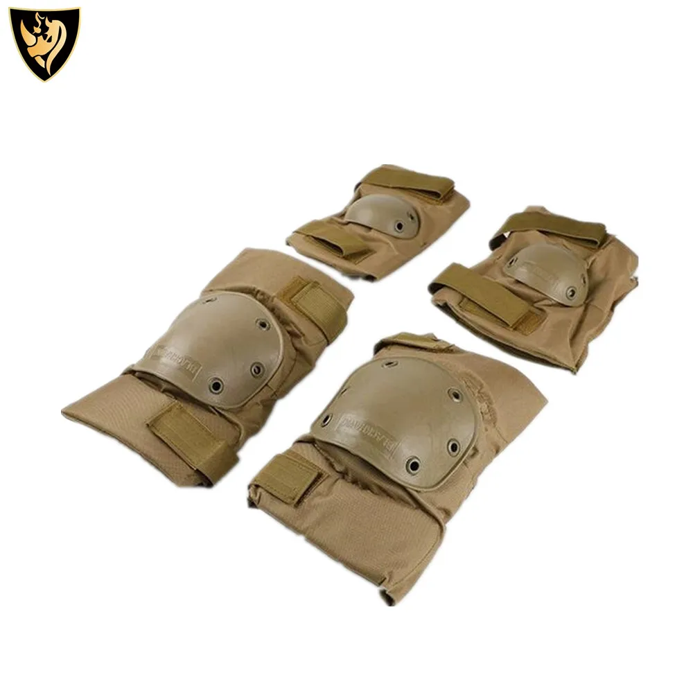 Tactical combat elbow knee pads set
