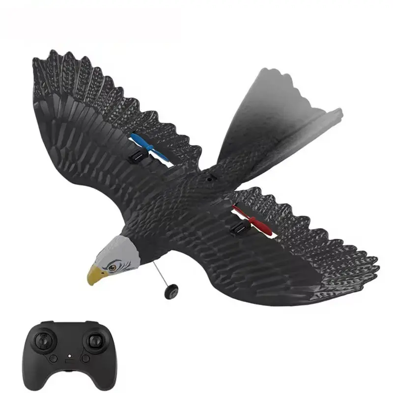 Newest Design 2.4GHz 2CH Remote Control Aircraft Toy Bionic Animals Eagle RC Flying Bird Airplanes Easy to Fly Eagle Glider