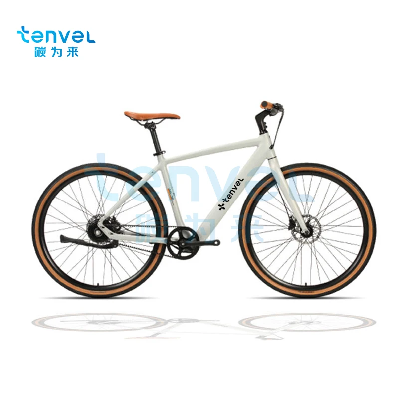 TENVEL 2023 NEW Factory Sale Belt drive ebike new model of tenvel electric city bicycle for road City