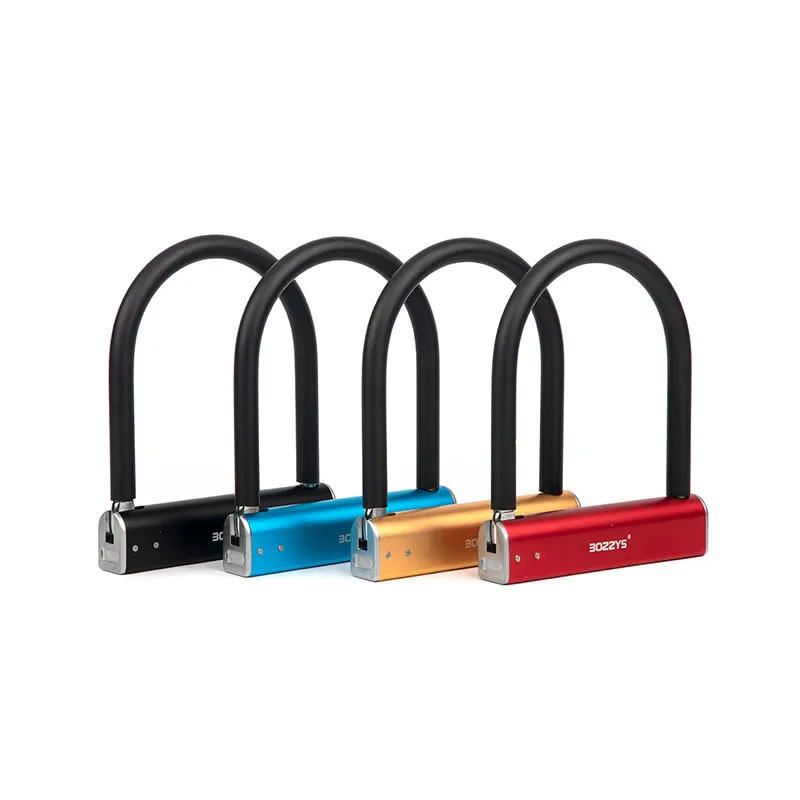 Smart 6-digit password U-lock waterproof motorcycle bike U-lock with APP to save unlocking records