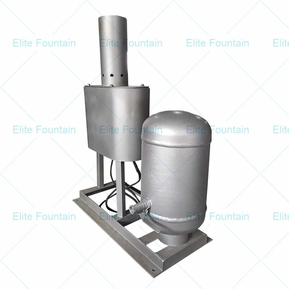 Flame Fountain Head Oil Fuel Type Stainless Steel 304 Fire Fountain Nozzle Jet