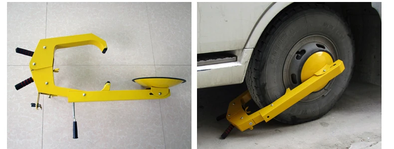 Блокировка шин, Автомобильный Замок для колес, автомобильный Противоугонный замок для парковки, гаража, присоска, замок для шин