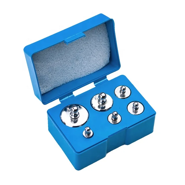 High Precision Calibration Balance Weight Jewelry Scale Weight Set 100g 200g with Tweezers Student Test Equipment Teaching Tools